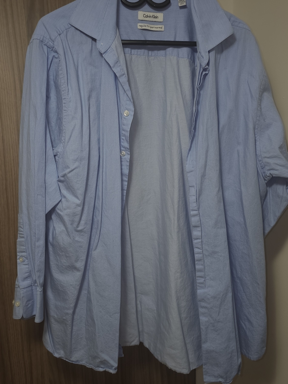 Calvin Klein Light Blue Button-Up Shirt XL 16